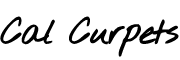 Un texto en estilo rustico que pone cal curpets